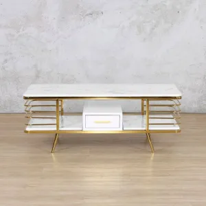 Alba Coffee Table in Gold