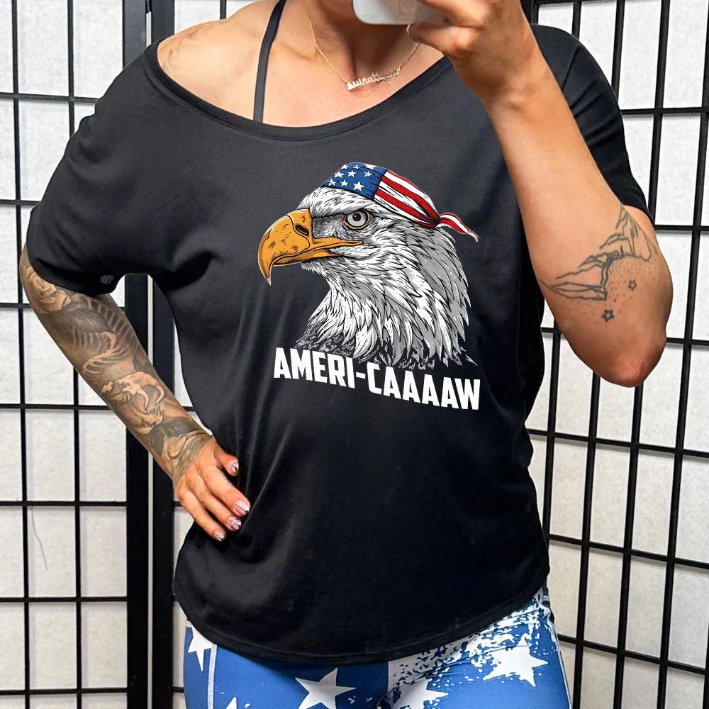 Ameri-caaaaw | Slouchy Tee