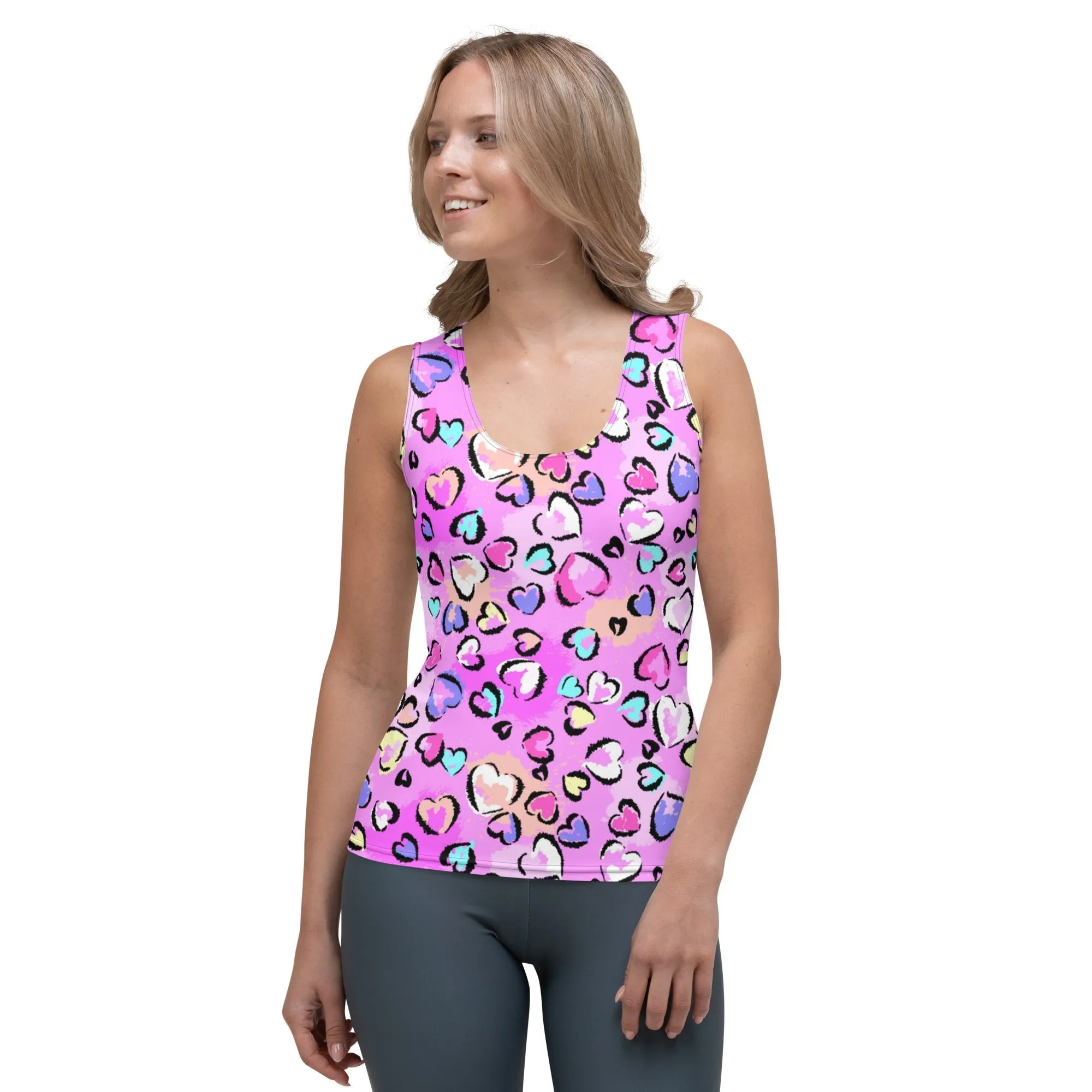 Artsy Heart Tank Top