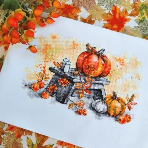 Autumn Harvest - PDF Cross Stitch Pattern