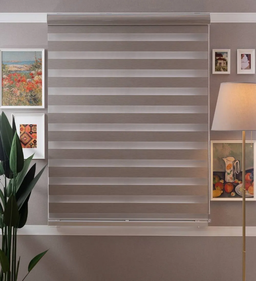 Bira Luxury Designer Blackout Zebra Blinds