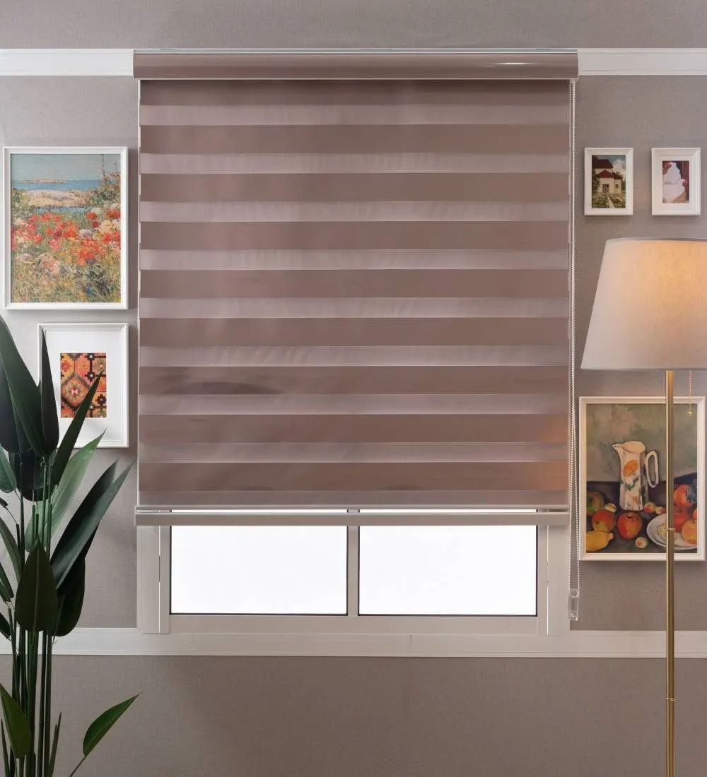 Bira Luxury Designer Blackout Zebra Blinds