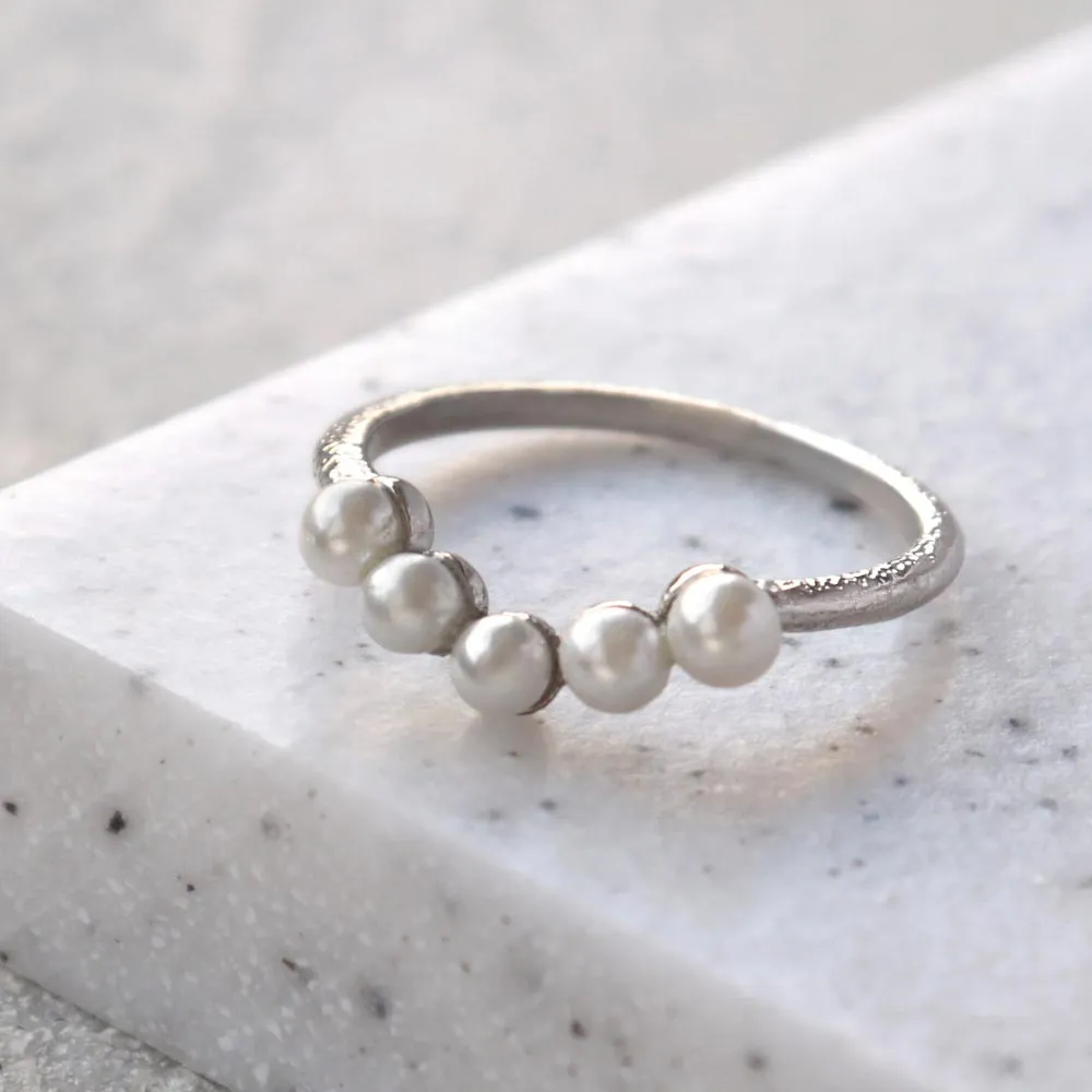 Bubble Pearl Ring