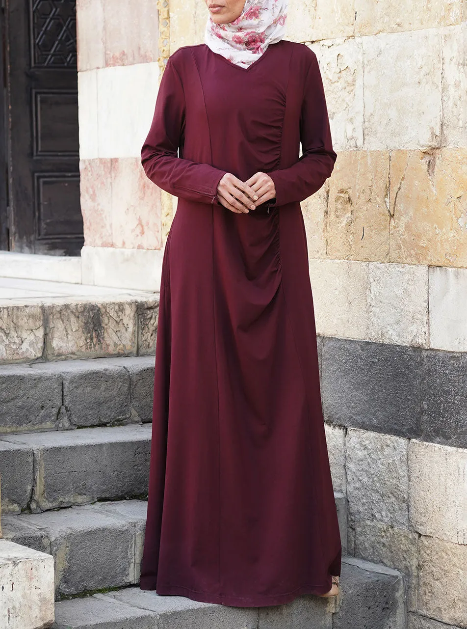 Draped Front Abaya