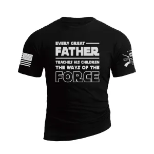 EVERY GREAT FATHER GRAPHIC TEE