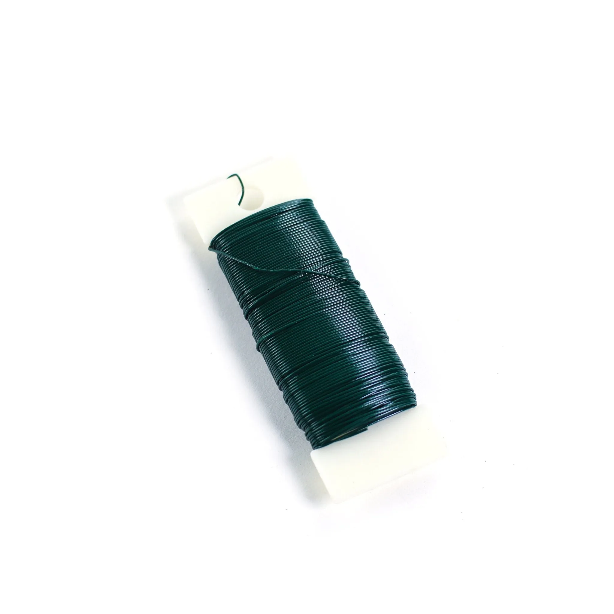 Green Floral Wire In Roll 0.8mm 35 meters