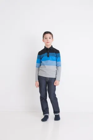 Hugo Boss Boys Long Sleeve Polo