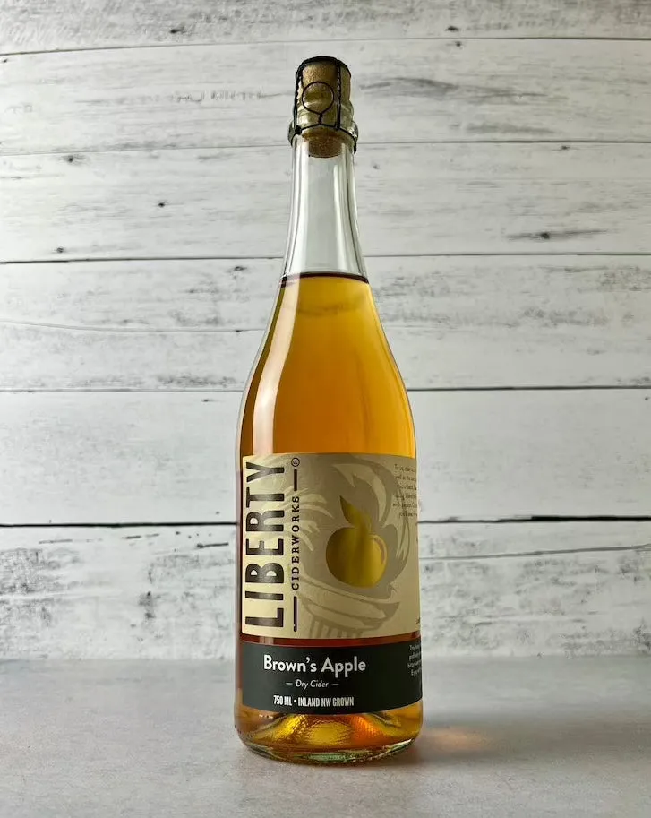 Liberty Ciderworks - Brown's Apple Single-Varietal Cider (750 mL)