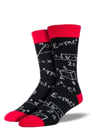 Math Men's Crew Socks