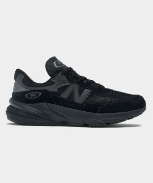 New Balance Made in USA 990v6 in Triple Black