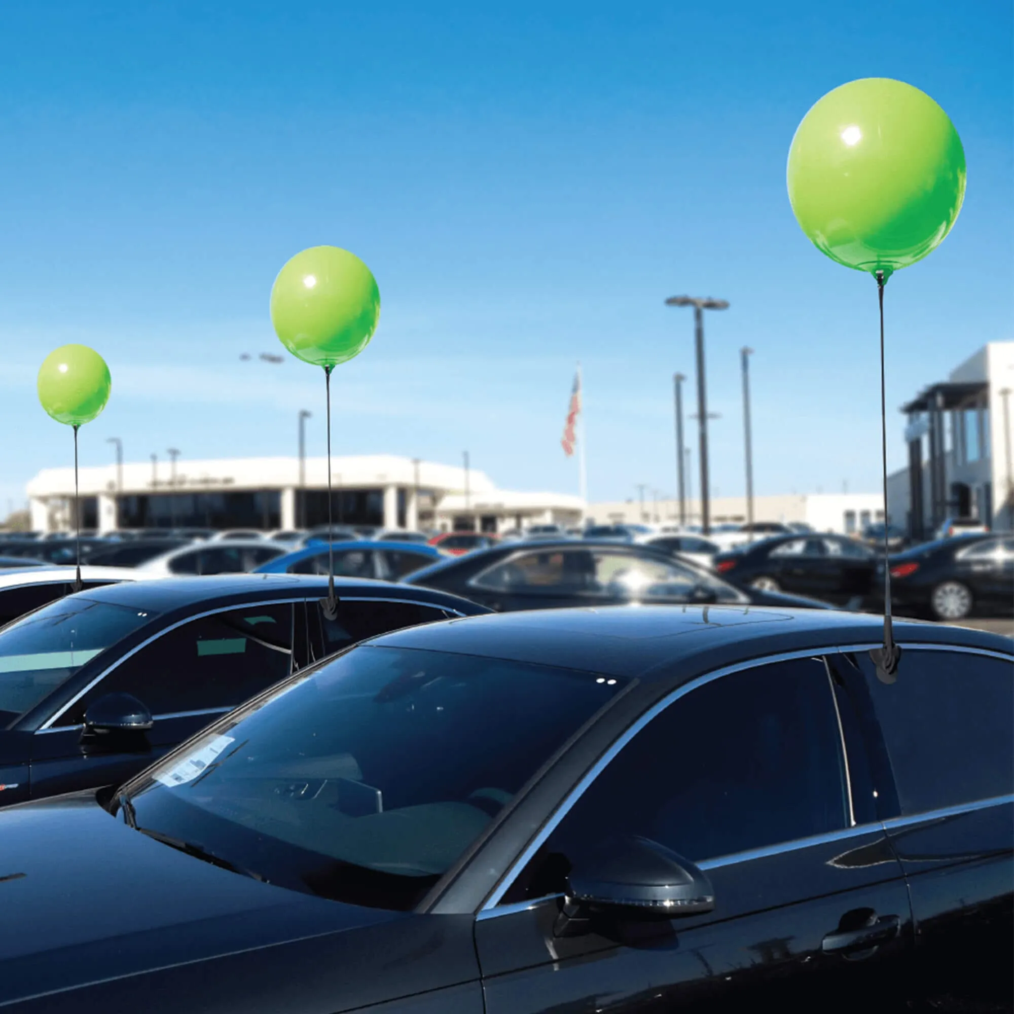 Reusable Vinyl Balloon Adjustable Car Window Kit