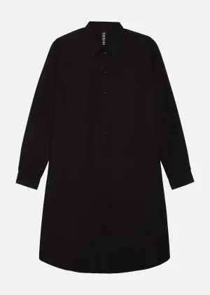 SHIRT DRESS BLACK