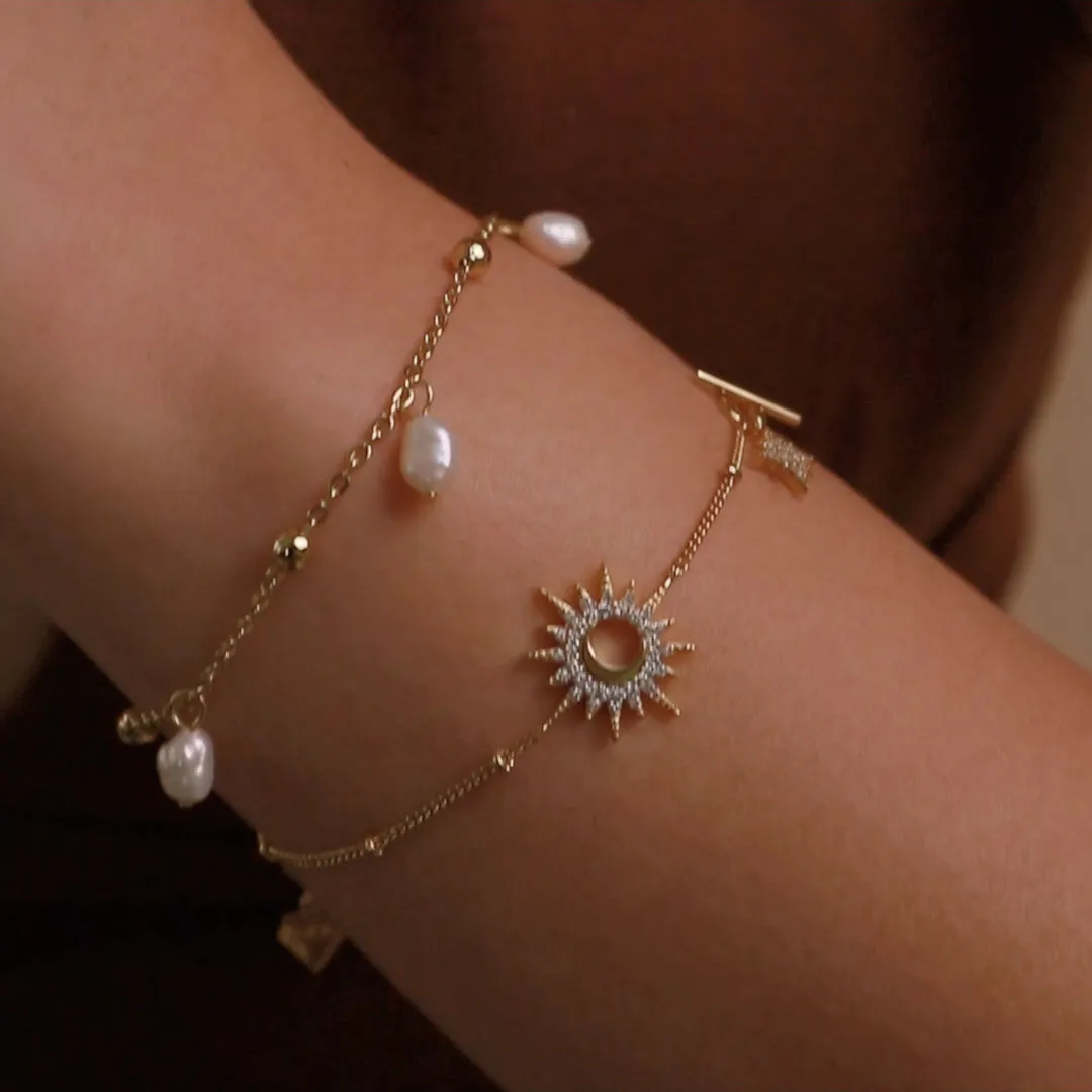 To The Sea Gold Bracelet